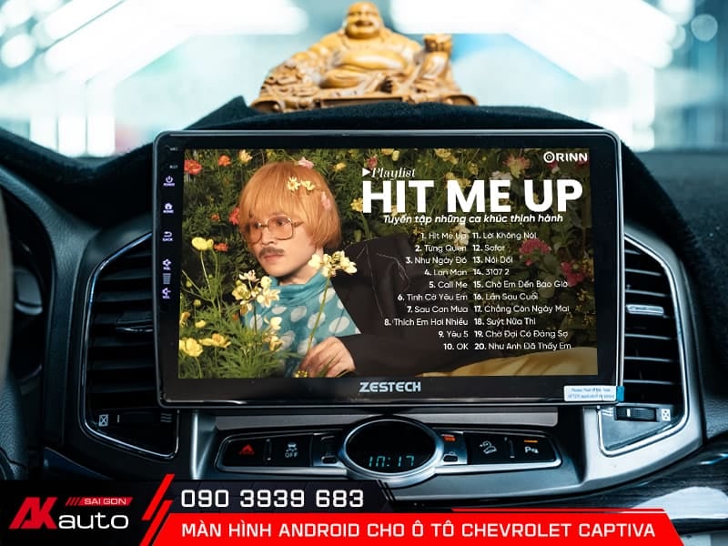 Màn hình android ô tô Chevrolet Captiva 1 Nâng cấp màn hình android cho ô tô Chevrolet Captiva