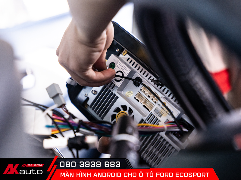 Kinh nghiệm lắp màn hình android ô tô Ford EcoSport