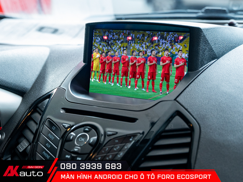 Màn hình android cho ô tô Ford EcoSport được ưa chuộng hiện nay