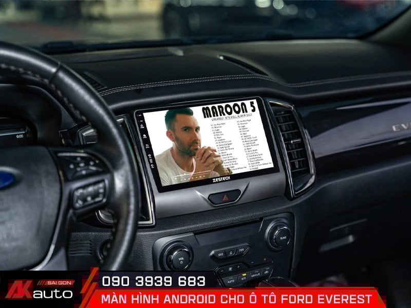 Kinh nghiệm lựa chọn màn hình android cho ô tô Ford Everest