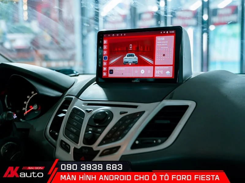 Kinh nghiệm lựa chọn màn hình android cho ô tô Ford Fiesta