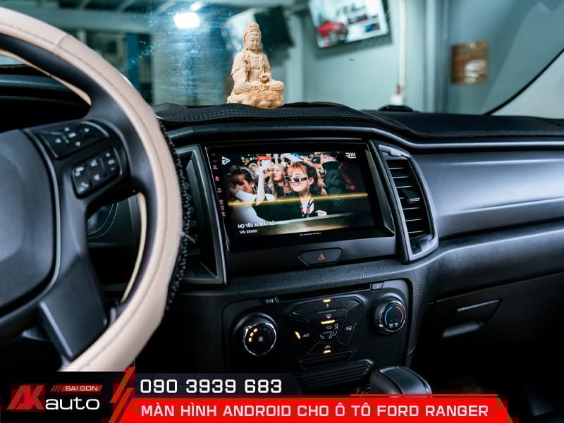 Lắp đặt màn hình ô tô Ford Ranger tận nhà