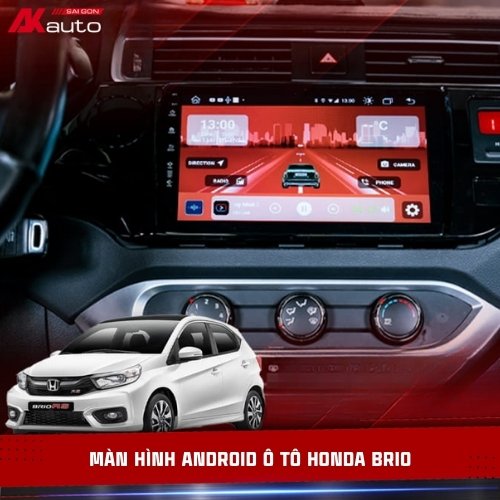 Màn hình android ô tô Honda Brio chính hãng