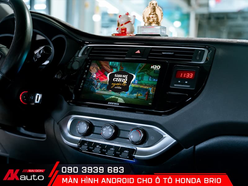 Màn hình android ô tô Honda Brio