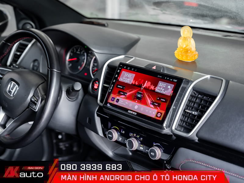 Top các dòng màn hình android ô tô Honda City tốt nhất hiện nay