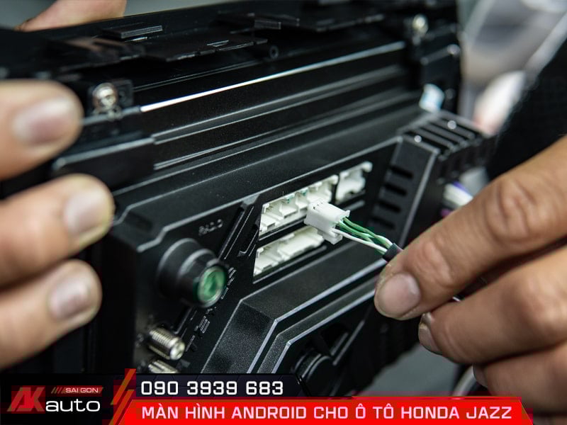 Quy trình lắp màn hình ô tô Honda Jazz