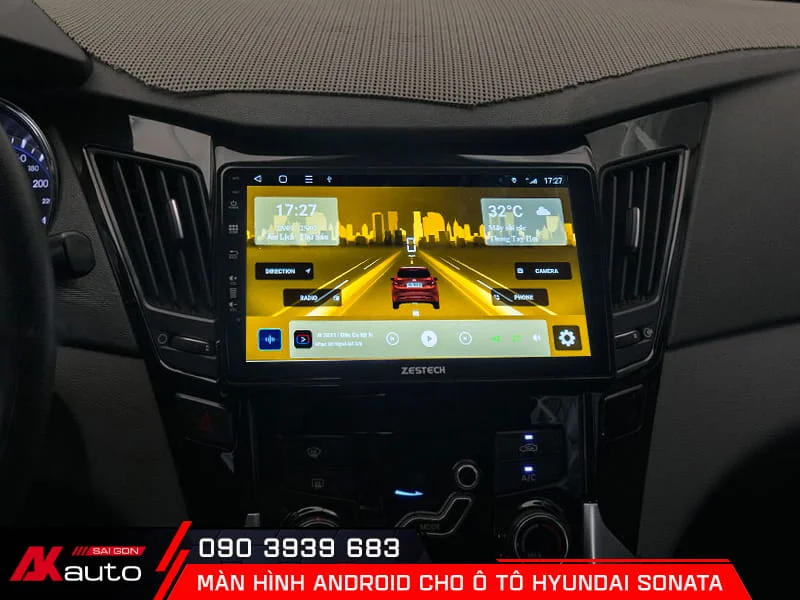 Kinh nghiệm lựa chọn màn hình android Hyundai Sonata