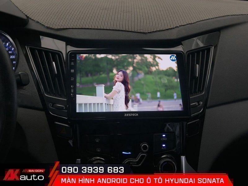 Top các thương hiệu màn hình android ô tô Sonata