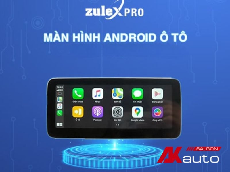 Màn hình Android Zulex sở hữu rất nhiều tính năng thông minh hỗ trợ kết nối 4G/Wifi,nghe nhạc,