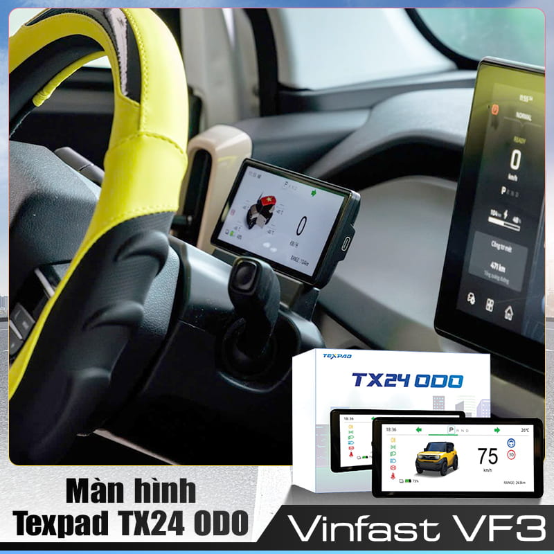 Màn hình Odo Texpad TX24 cho VF3
