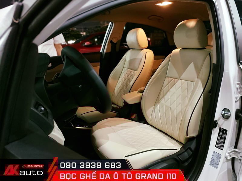 Chọn màu ghế da xe i10