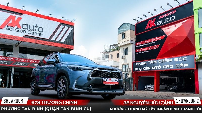 Trung tâm phụ kiện đồ chơi ô tô AKauto chuyên lắp đặt baga Cantech chính hãng