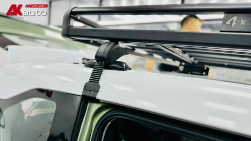 Lưu ý quan trọng khi lắp giá nóc VF3