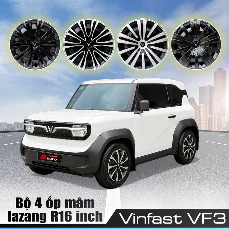 Ốp Lazang 16″ (4 mẫu) cho VF3
