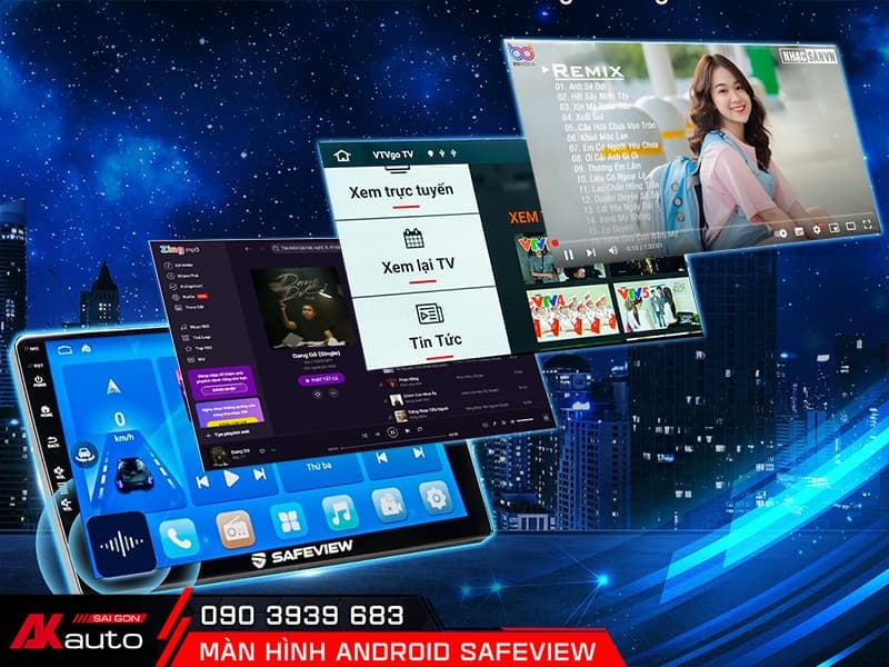 Giải trí bất tận với màn hình Safeview