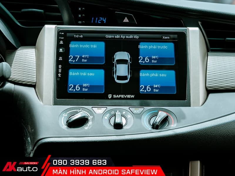 Màn hình Safeview hỗ trợ lái xe an toàn
