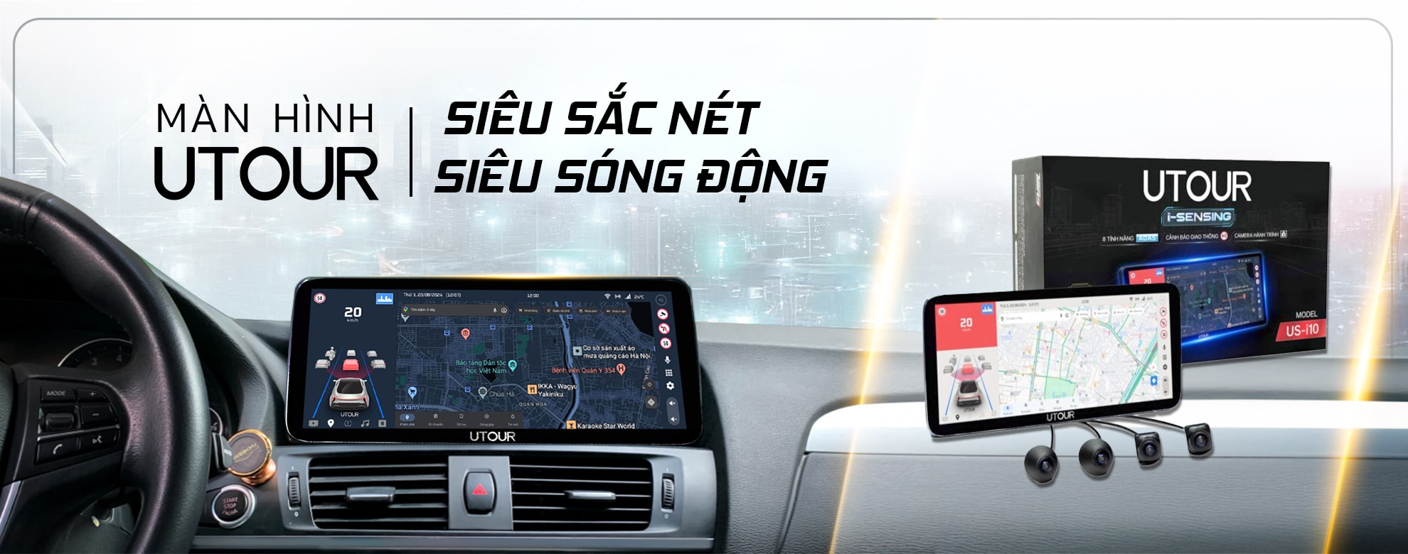 Màn hình Android Utour - AKauto - desktop