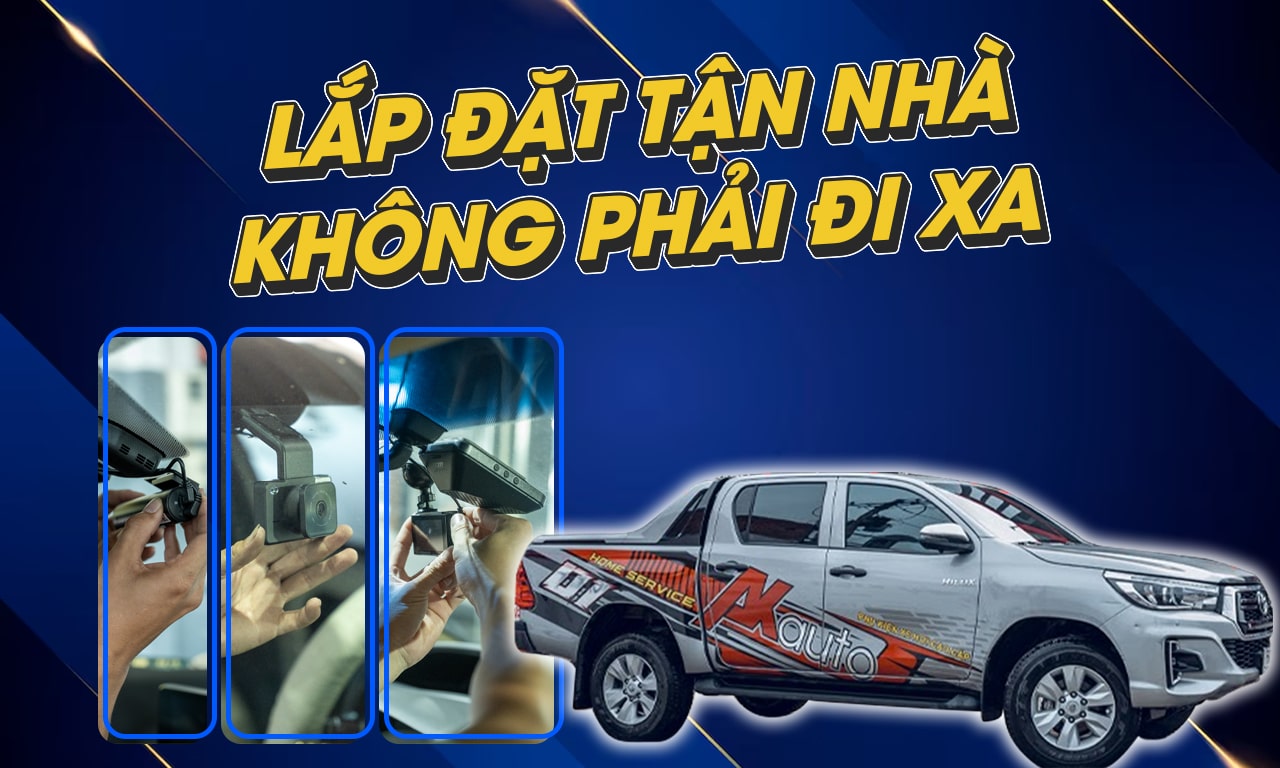 Lắp camera hành trình Vietmap tận nơi