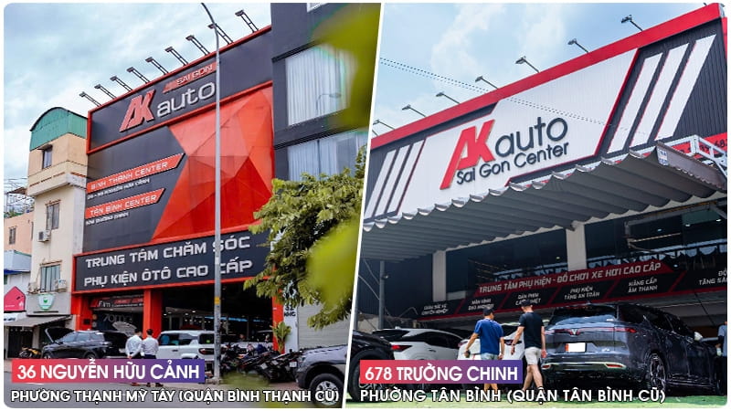 AKauto - Địa chỉ lắp camera hành trình tích hợp camera lùi chính hãng tại TP.HCM