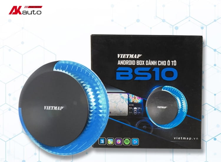 Vietmap BS10 là Android Box đa tiện ích, nổi bật với khả năng dẫn đường Vietmap