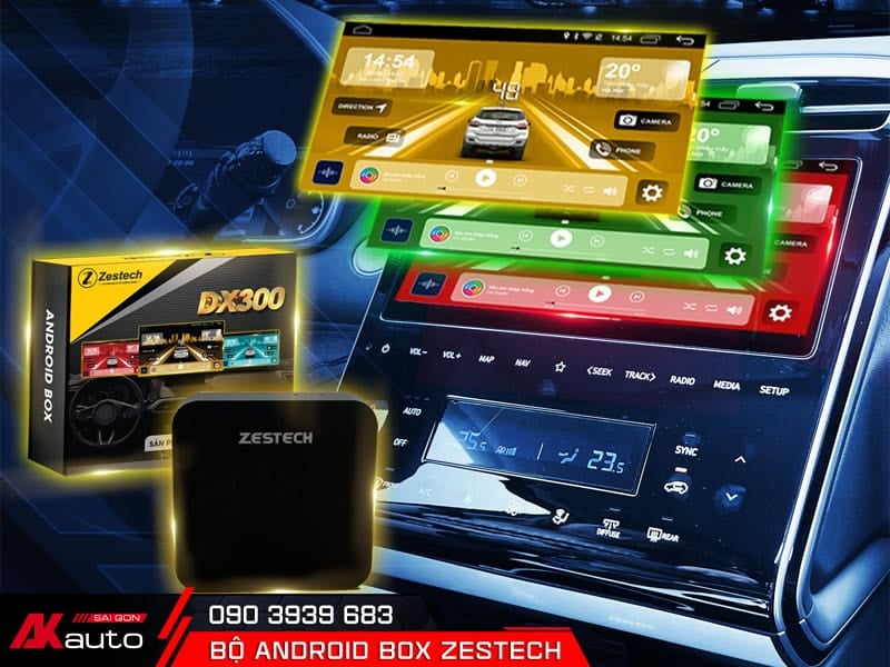 Android Box DX300 cho ô tô