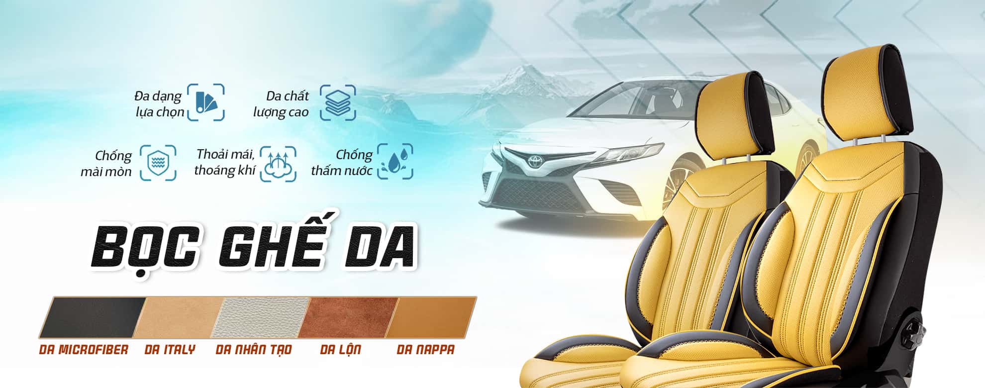 Bọc Ghế Da Ô Tô - AKauto dt