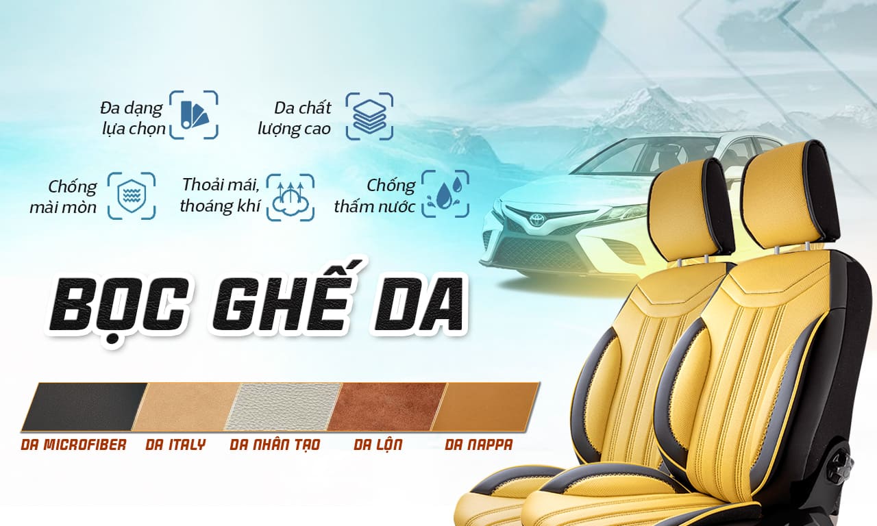 Bọc Ghế Da Ô Tô - AKauto mb