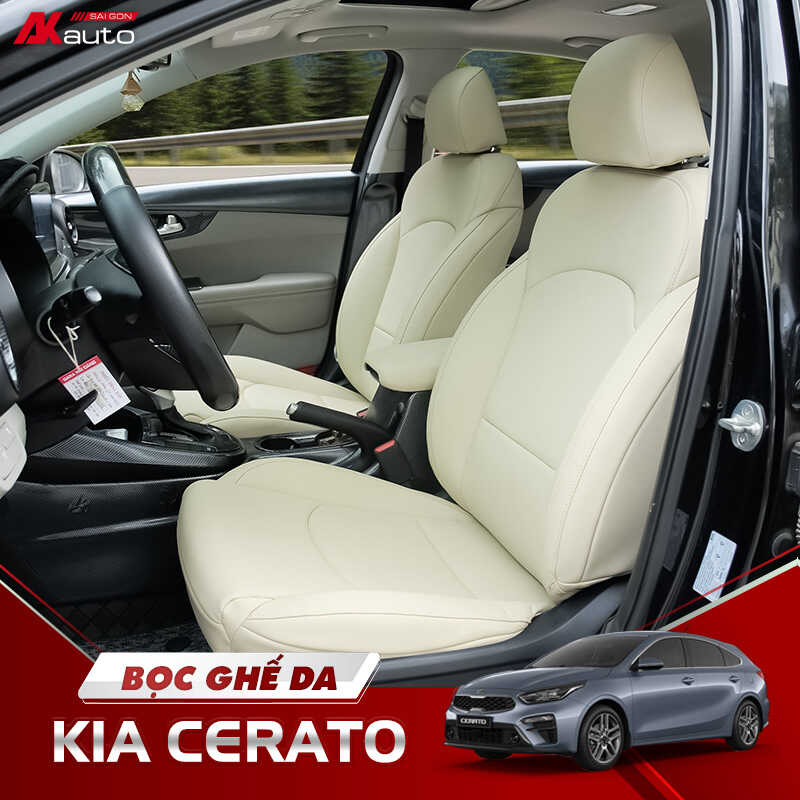 Bọc ghế da Kia Cerato