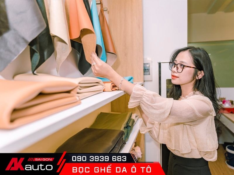 Bọc Ghế Da Ô Tô phòng trưng bày AKauto