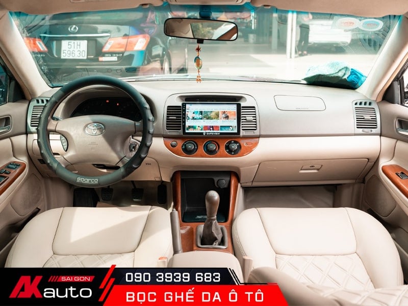 Bọc Ghế Da Ô Tô Toyota Camry