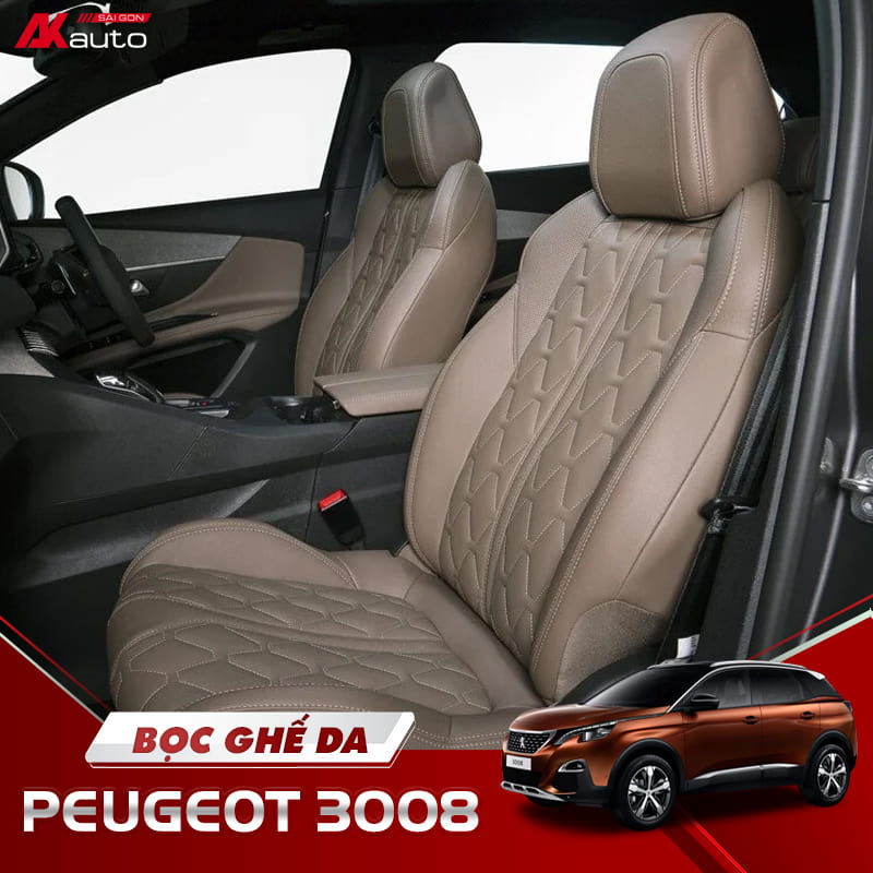 Bọc ghế da Peugeot 3008