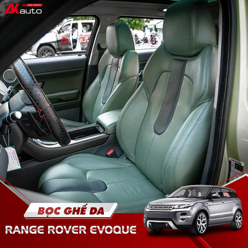 Bọc ghế da Range Rover Evoque