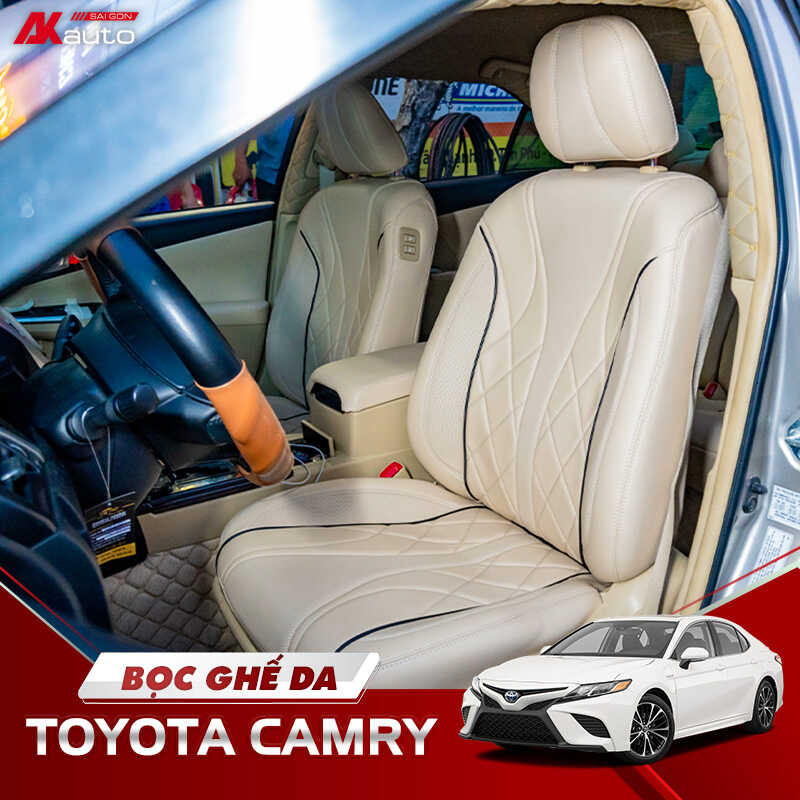 Bọc ghế da Toyota Camry