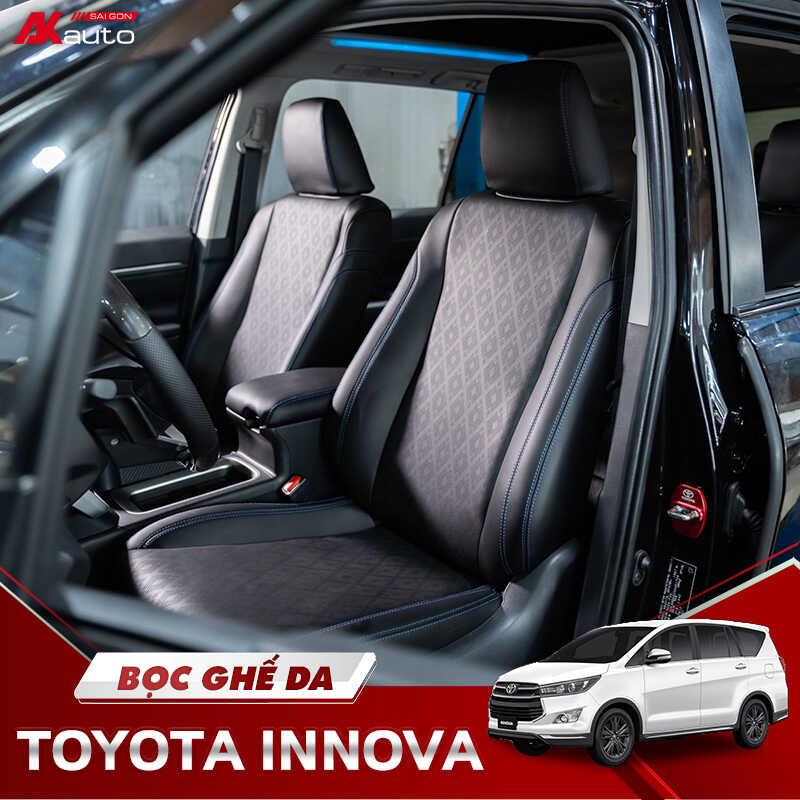 Bọc ghế da Toyota Innova