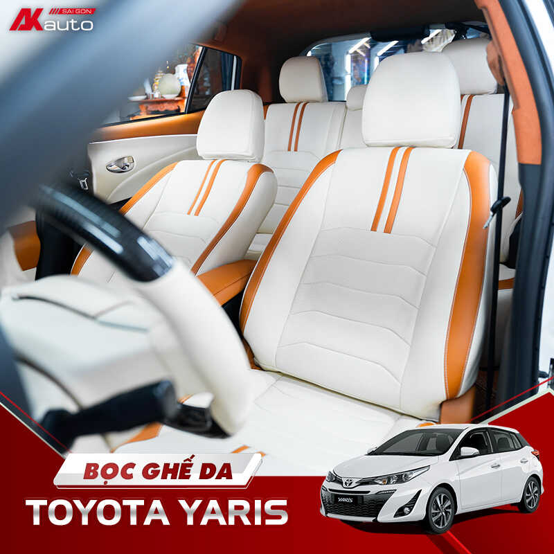 Bọc ghế da Toyota Yaris
