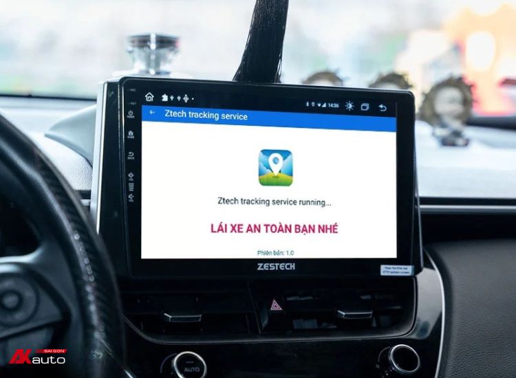 Cách cài đặt màn hình android ô tô tính năng định vị từ xa