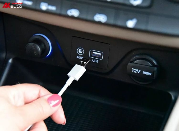 Cách cài đặt màn hình android ô tô kết nối USB