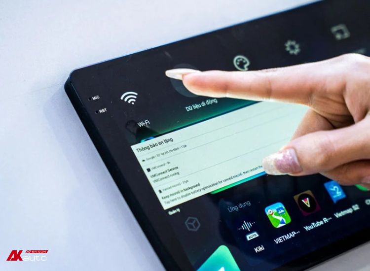 Cách cài đặt màn hình android ô tô kết nối WiFi