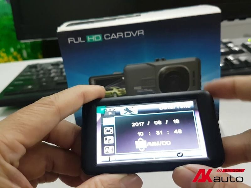 Cách format thẻ nhớ camera hành trình PCD 3250FH
