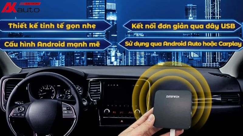 Lựa chọn Android Box phù hợp cho ô tô cần quan tâm đến thông số kỹ thuật