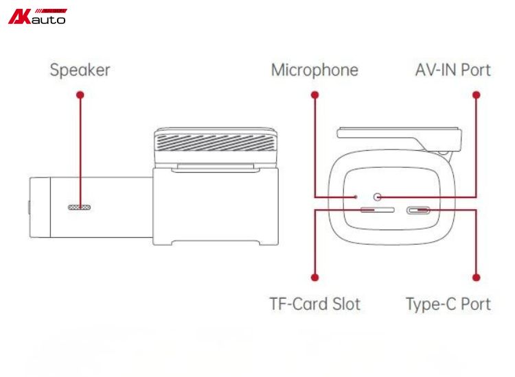 Hướng dẫn sử dụng camera hành trình Utour lắp thẻ nhớ