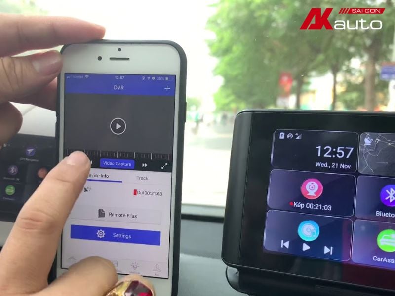 Hướng dẫn xem lại camera hành trình trên điện thoại