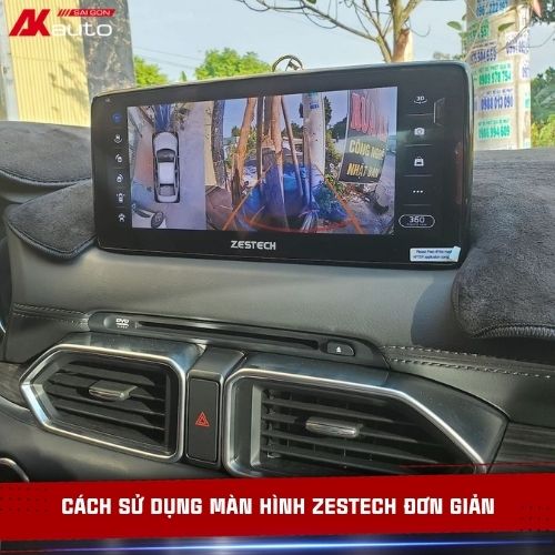 Hướng dẫn cách sử dụng màn hình Zestech