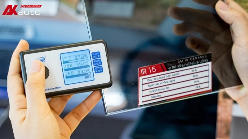 Máy đo thông số phim cách nhiệt dễ dùng, kết quả chính xác