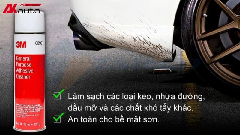 Tẩy nhựa đường xe ô tô thương hiệu 3M