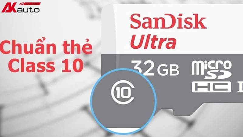 Class trên thẻ nhớ giúp chọn mua được thẻ nhớ phù hợp với nhu cầu sử dụng