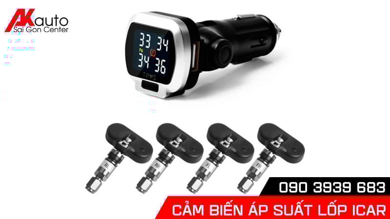 Cảm biến gắn chân tẩu sạc của Icar