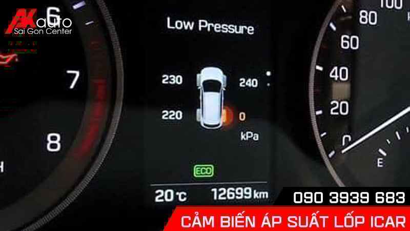 Có nên lắp bộ cảm biến áp suất lốp icar