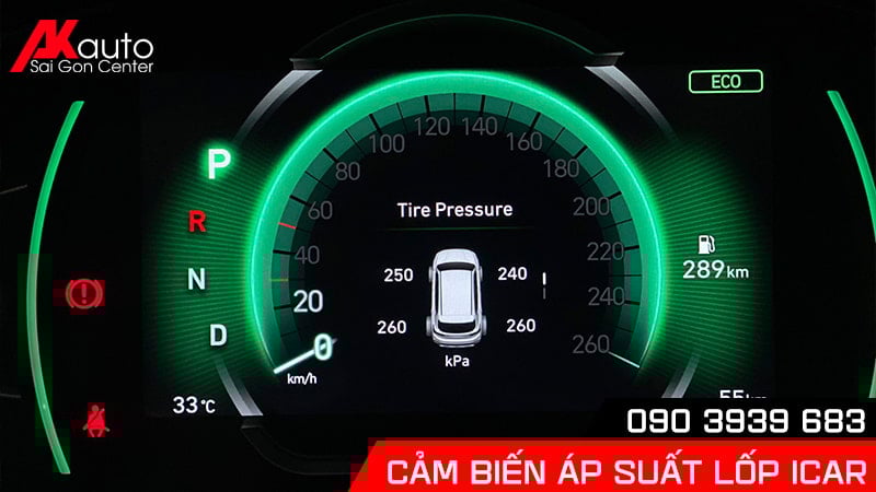 Bộ cảm biến áp suất lốp Icar santafe