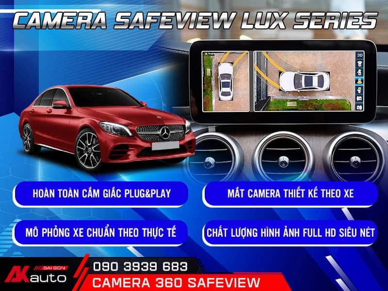 Ảnh thật Camera 360 Safeview Lux Series